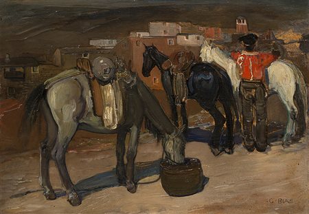 Giuseppe Biasi da Teulada (Sassari 1885 - Andorno Micca (BI) 1945)"La...