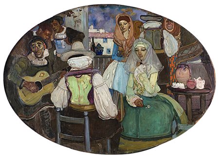 Giuseppe Biasi da Teulada (Sassari 1885 - Andorno Micca (BI) 1945)"Melodie"...