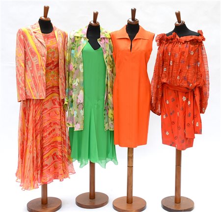 ANDRE VAN KLEE, MARINES ANONIMILotto composto da una camicia in voile a...