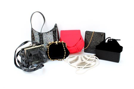 GIORGIO ARMANI, MARINES, ANDRE VAN KLEE e anonimilotto di sette borse e...