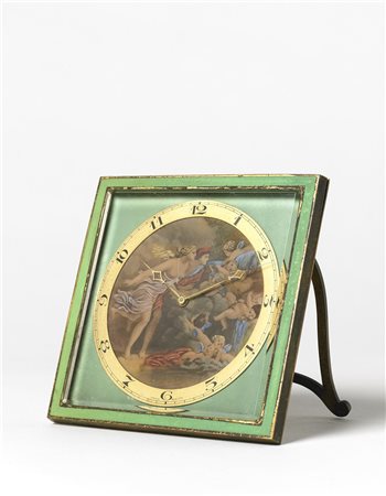 ANONIMO Orologio da appoggio decorato con scena mitologicaAnni...