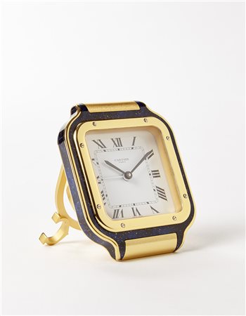 CARTIEROrologio da viaggio in metalloEpoca recenteMovimento al...