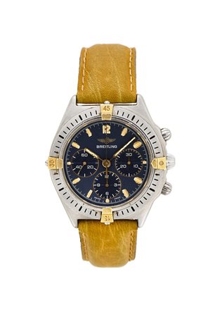 BREITLING, CronografoOrologio da polso da uomo in acciaioAnni '90Quadrante,...
