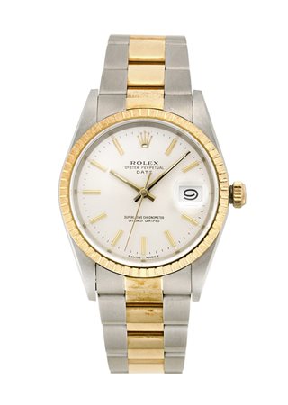 ROLEX DATAOrologio da polso da uomo in acciaio e oro 18KAnno 1989Quadrante,...