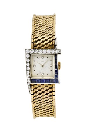 VACHERON & CONSTANTINOrologio da polso da donna in oro 18K rifinito con...