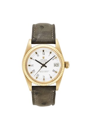 ROLEX DATEJUST BOYOrologio da polso da donna in oro 18KAnni '80Quadrante,...