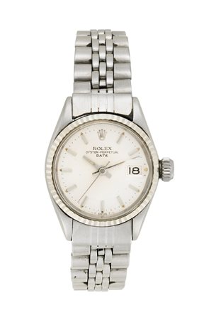 ROLEXOrologio da polso da donna in acciaioAnni '70Quadrante, movimento e...