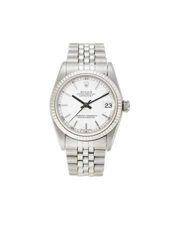 ROLEX DATEJUST BOYOrologio da polso da donna in acciaioAnni '90Quadrante,...