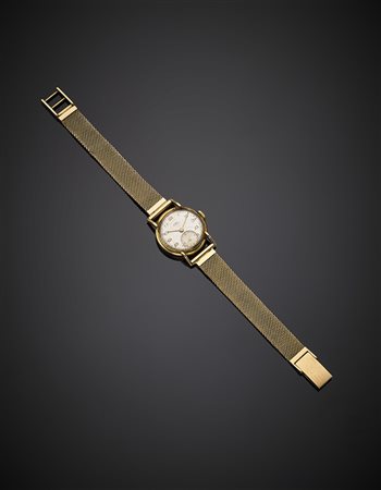 EBELOrologio da polso da donna in oro giallo con bracciale integrato, g...
