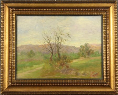 Firmato, datato. LAURENTI NICOLA - Nato a Ferrara nel 1873. Morto a Milano...