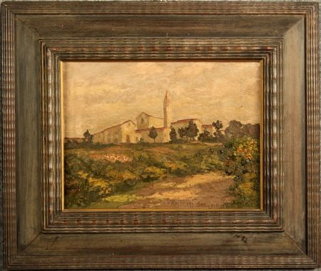 Firmato, datato. FANTONI GIOVANNI - Nato a Stanghella (Padova) nel 1876....