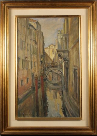 Firmato. SCARPA CROCE LUIGI - Venezia, 1901-1967. Ha partecipato alle mostre...