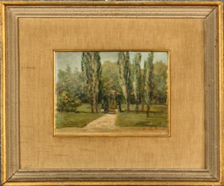 Firmato. BELTRAMI GUIDO - Nato a Piacenza nel 1898. Dipinto olio su...