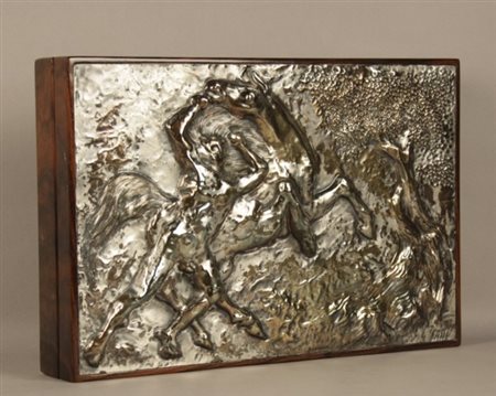 Firmato, datato. SASSU ALIGI - Nato a Milano nel 1912. Morto a Pollensa...