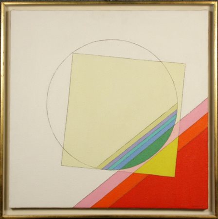 Firmato. CARMI EUGENIO - Nato a Genova nel 1920. Ha partecipato alla Biennale...