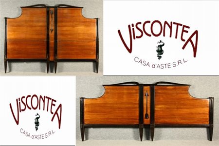 Firmato, datato. PONTI GIO' (attribuibile) - Milano, 1891-1979. Letto...