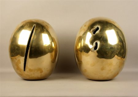 Firmato, datato. FONTANA LUCIO - Nato a Rosario di Santa Fè (Argentina) nel...