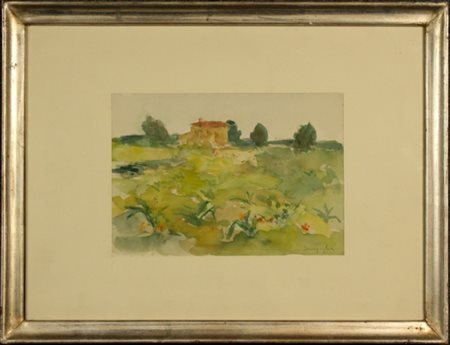 Firmato, datato. SENIGAGLIA GIUSEPPE - Nato a Burano (Venezia) nel 1942....