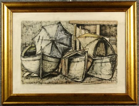 RANUCCI LUCIO - Nato a Perledo (Lecco) nel 1925. Dipinto olio/acrilico su...