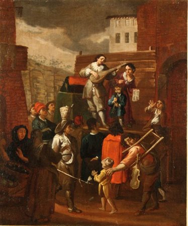 Firmato, datato. SCUOLA VENETA, CERCHIA DI MARCO MARCOLA (Verona, 1740-1793)....