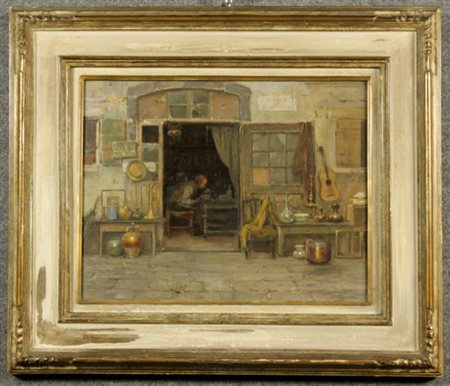 Firmato, datato. VIANELLO CESARE - Nato a Venezia nel 1863. Morto dopo il...