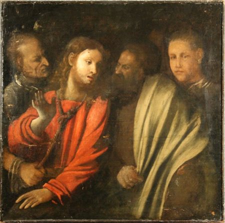 Firmato, datato. NEGRETTI JACOPO DETTO PALMA IL GIOVANE (attribuibile) -...