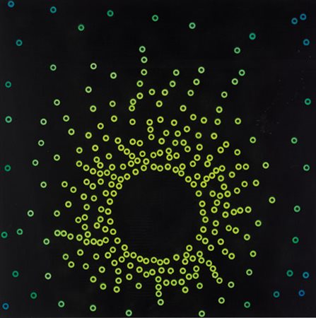 FRANCO COSTALONGA Venezia 1933 Senza titolo, 1994 acrilici su tela cm. 70x70,...