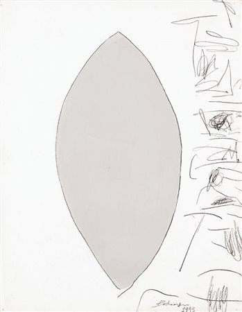 CESARE BERLINGERI Cittanova (Rc) 06/03/1948 Senza titolo, 1993 tecnica mista...