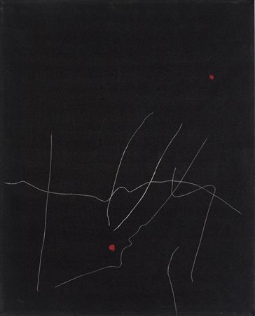 ACHILLE PACE Termoli (Cb) 01/06/1923 Senza titolo, 1990 tecnica mista e fili...