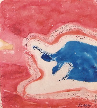 FRANCO COSTALONGA Venezia 1933 Forma inquietante N.2, 1963 tempera e vernice...