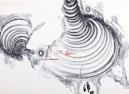 AMILCARE RAMBELLI Milano 21/08/1924 - Milano 29/01/1976 Senza titolo, 1964...