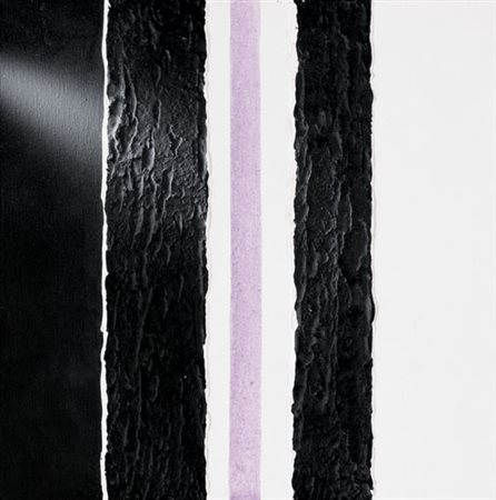 ENNIO FINZI Venezia 1931 Alternanze verso la luce, 1988 tecnica mista su tela...