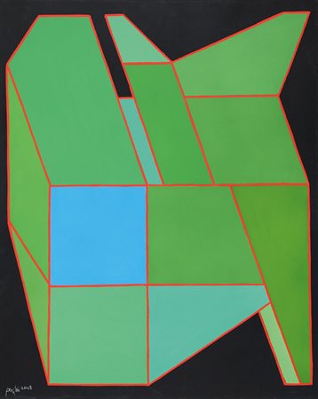 ACHILLE PERILLI Roma 28/01/1927 L'alba triste, 2008 tecnica mista su tela cm....