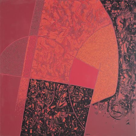 CAMILLO FRANCIA Casale Monferrato (Al) 1955 Senza titolo rosso, 2009 olio su...