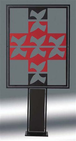 ENZO TARDIA Trapani 09/04/1960 Senza titolo, 2009 pitto-scultura in ferro,...