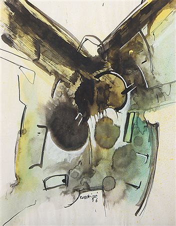 GIANNI BERTINI Pisa 31/07/1922 - Caen (Normandia) 08/07/2010 Senza titolo,...