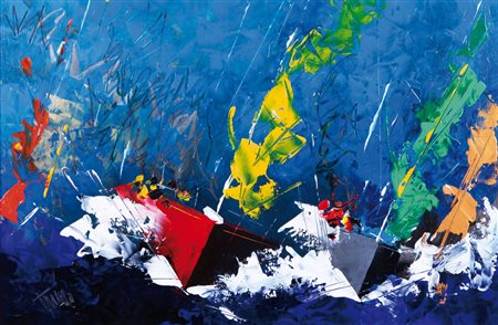 FRANCESCO TORALDO Catanzaro 1960 New Zealand, 2008 olio su tavola cm. 40x60,...