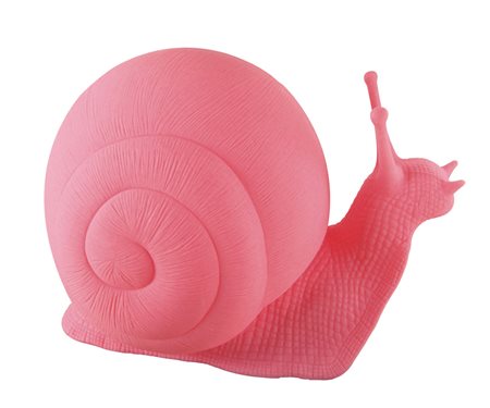 CRACKING ART Chiocciola multiplo in plastica rosa cm. 110x65x82, esemplare...