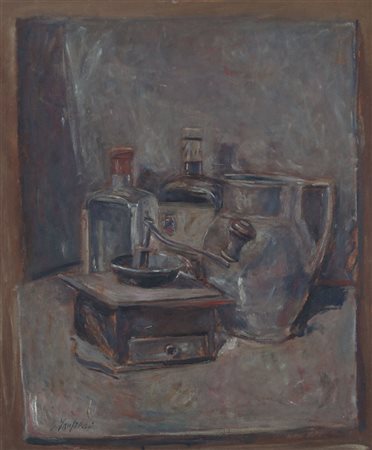 GIUSEPPE MANFREDI Serravezza (LU) 1934 - Montecatini (PT) 1987 Macina caffè...