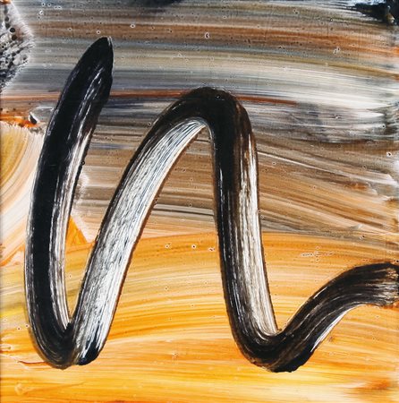 ELIO MARIANI Milano 1943 Istantanea, 1988 tecnica mista su carta intelata cm....