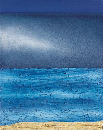 MARIO PASCHETTA Milano 27/04/1949 Notturno, 1998 malte e terre naturali su...