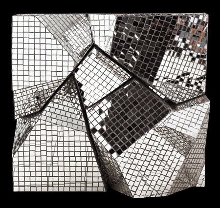 ASCANIO RENDA Crotone 1951 Senza titolo, 1993 scultura da parete, mosaico di...