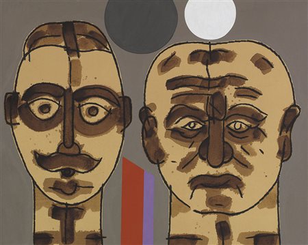 CONCETTO POZZATI Vo' Vecchio (Pd) 01/12/1935 Frontalità di ....testa, 2000...