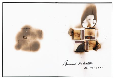 BERNARD AUBERTIN Fontenay aux Roses 1934 Dessin de feu, 2010 applicazioni di...