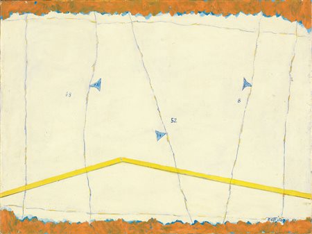 FIORINDO (ZEFFIRINO) DORINZI Roma 20/02/1942 Terno, 1997 acrilico su tela cm....