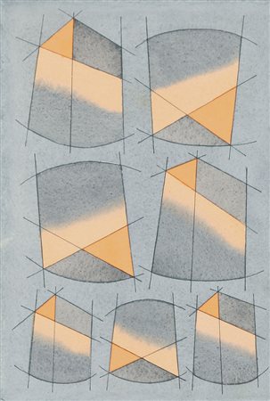 FRANCO BRUZZONE Altare (SV) 01/11/1934 Senza titolo, 1991 tempera e matita su...