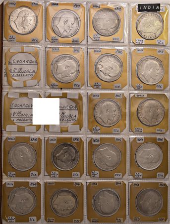 Colonie Inglesi. Edoardo VII e Edoardo VIII(solo una). Album con circa 83...