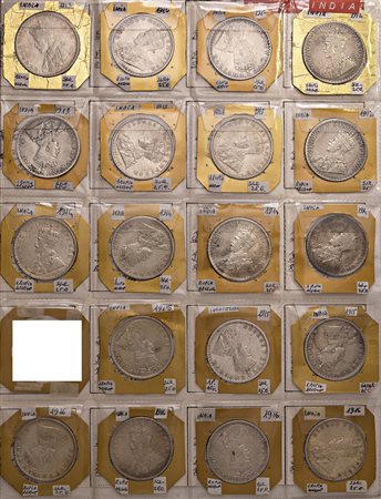 Colonie Inglesi. (soprattutto India). Giorgio V (1910-1936).Album con 70...