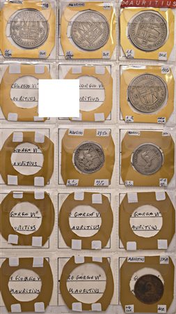 Colonie Inglesi. Circa 70 monete.