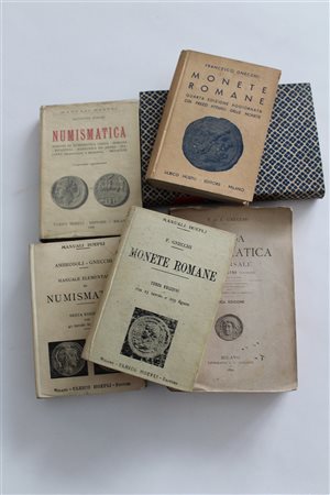 Lotto di 6 manuali, di cui 4 Hoepli.